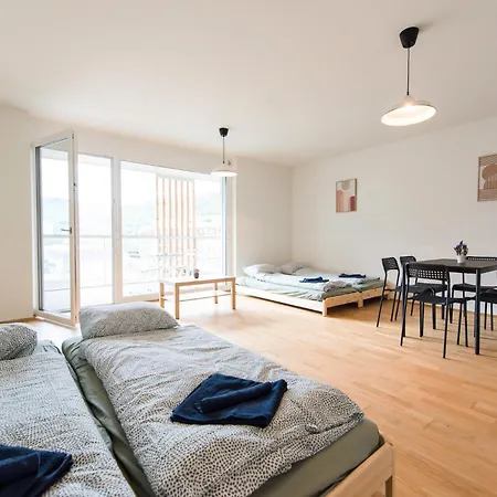 Lägenhet Muzeta - Eco-friendly Parkview In Graz's Smart